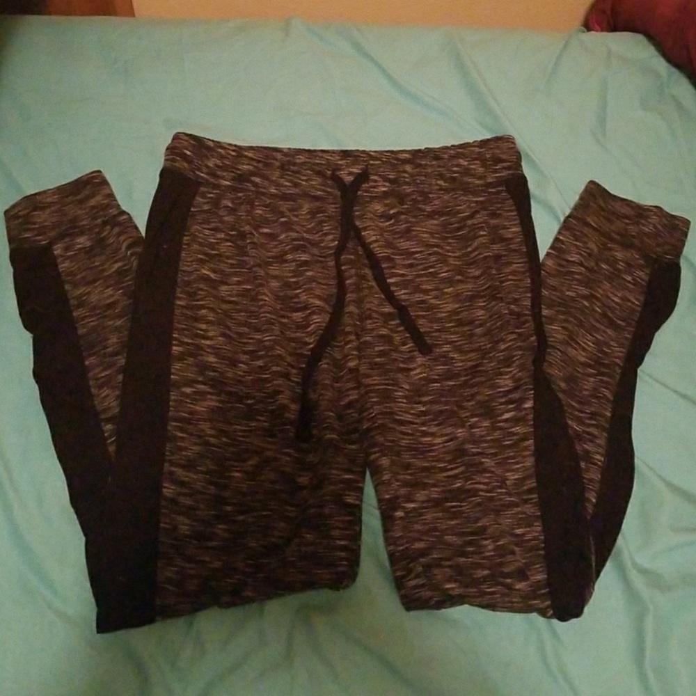 Black & grey sweatpants